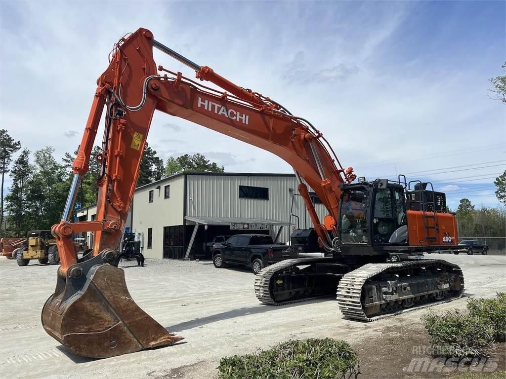 Hitachi ZX490 LCH-6 حفارات زحافة