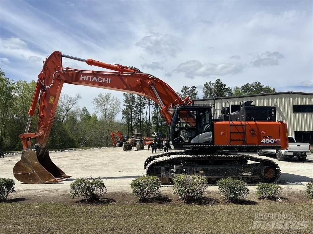 Hitachi ZX490 LCH-6 حفارات زحافة