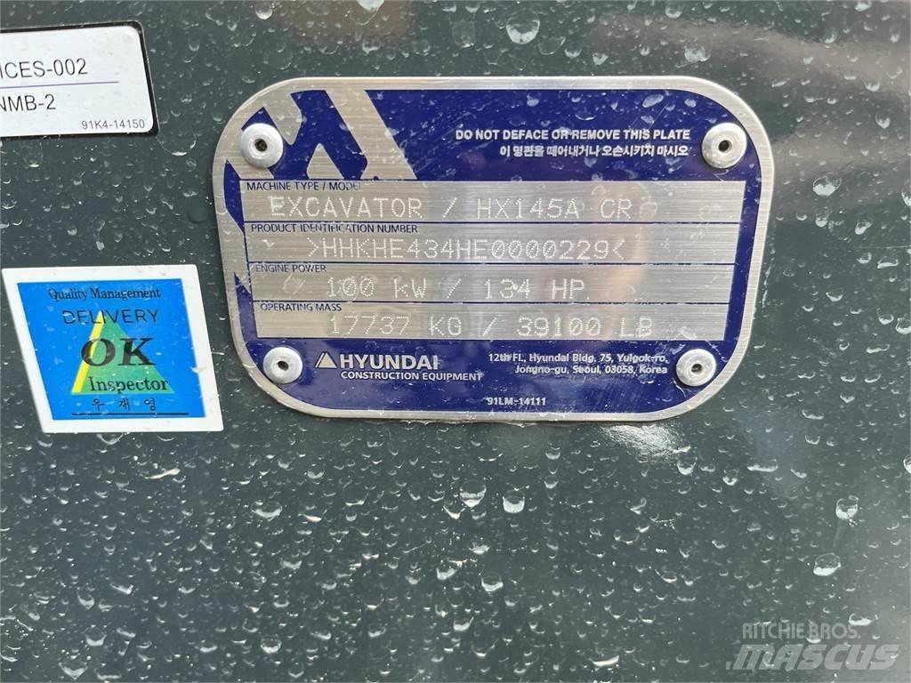 Hyundai HX145A LCR حفارات زحافة