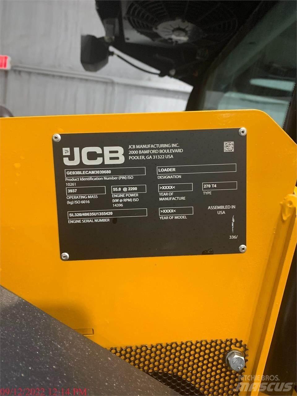 JCB 270 لوادر انزلاقية التوجيه