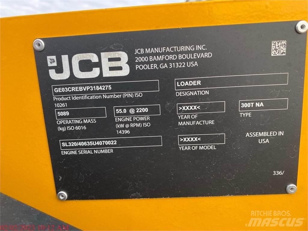 JCB 300T لوادر انزلاقية التوجيه