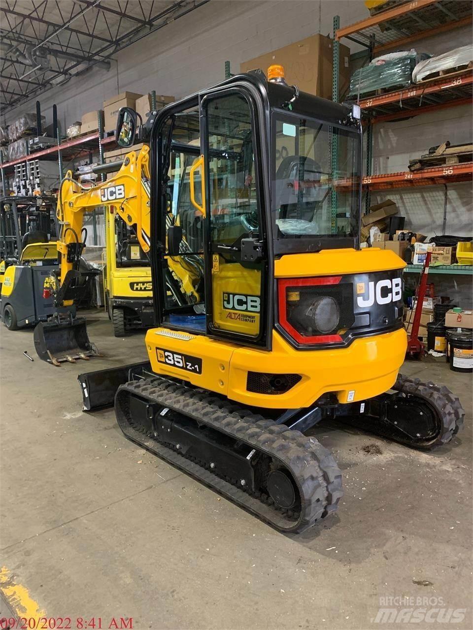 JCB 35Z-1 حفارات صغيرة أقل من 7 طن (حفارات صغيرة)