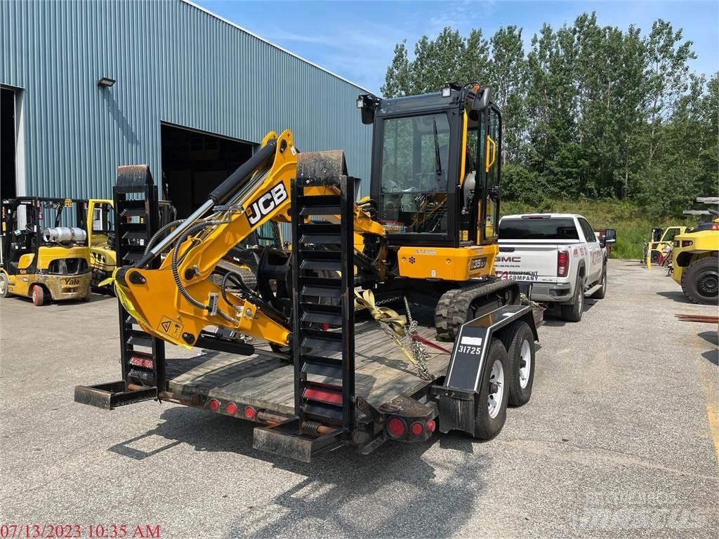 JCB 35Z-1 حفارات صغيرة أقل من 7 طن (حفارات صغيرة)