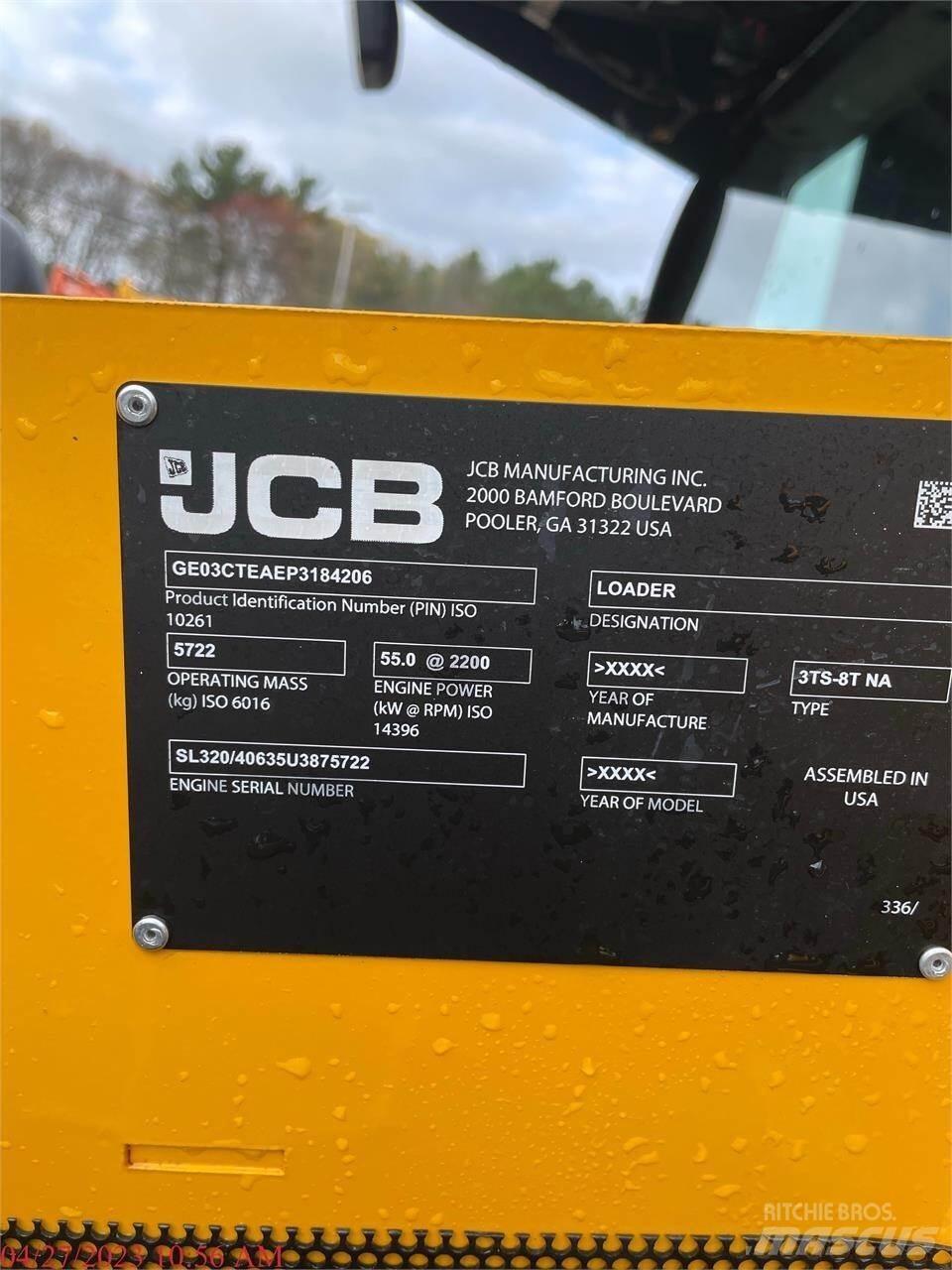 JCB 3TS-8T لوادر انزلاقية التوجيه