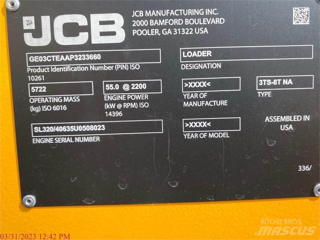 JCB 3TS-8T لوادر انزلاقية التوجيه