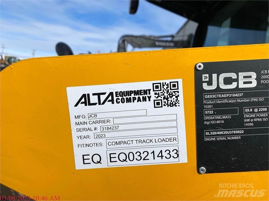 JCB 3TS-8T لوادر انزلاقية التوجيه