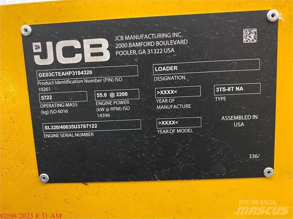 JCB 3TS-8T لوادر انزلاقية التوجيه