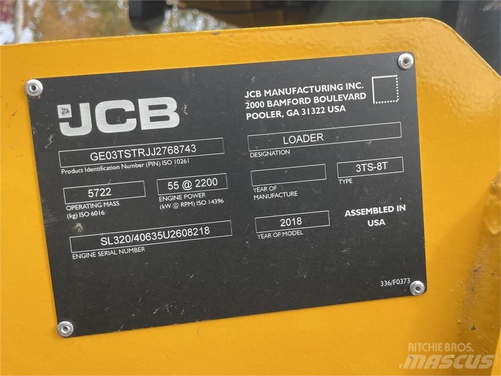 JCB 3TS-8T لوادر انزلاقية التوجيه