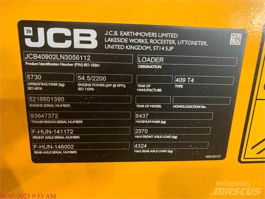 JCB 409 لوادر بعجل