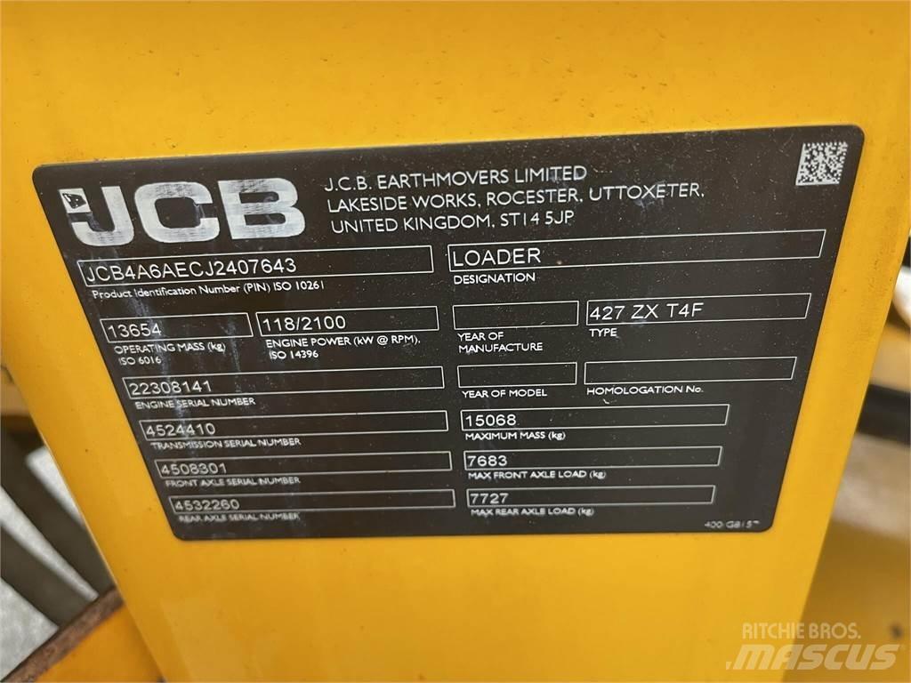 JCB 427ZX لوادر بعجل