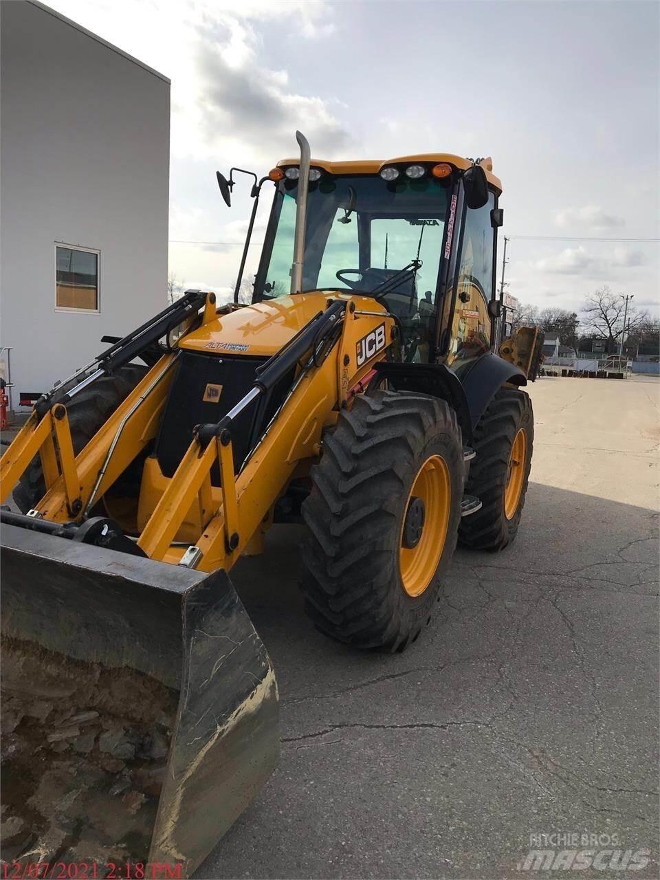 JCB 4CX لوادر ذات جرافات عكسية