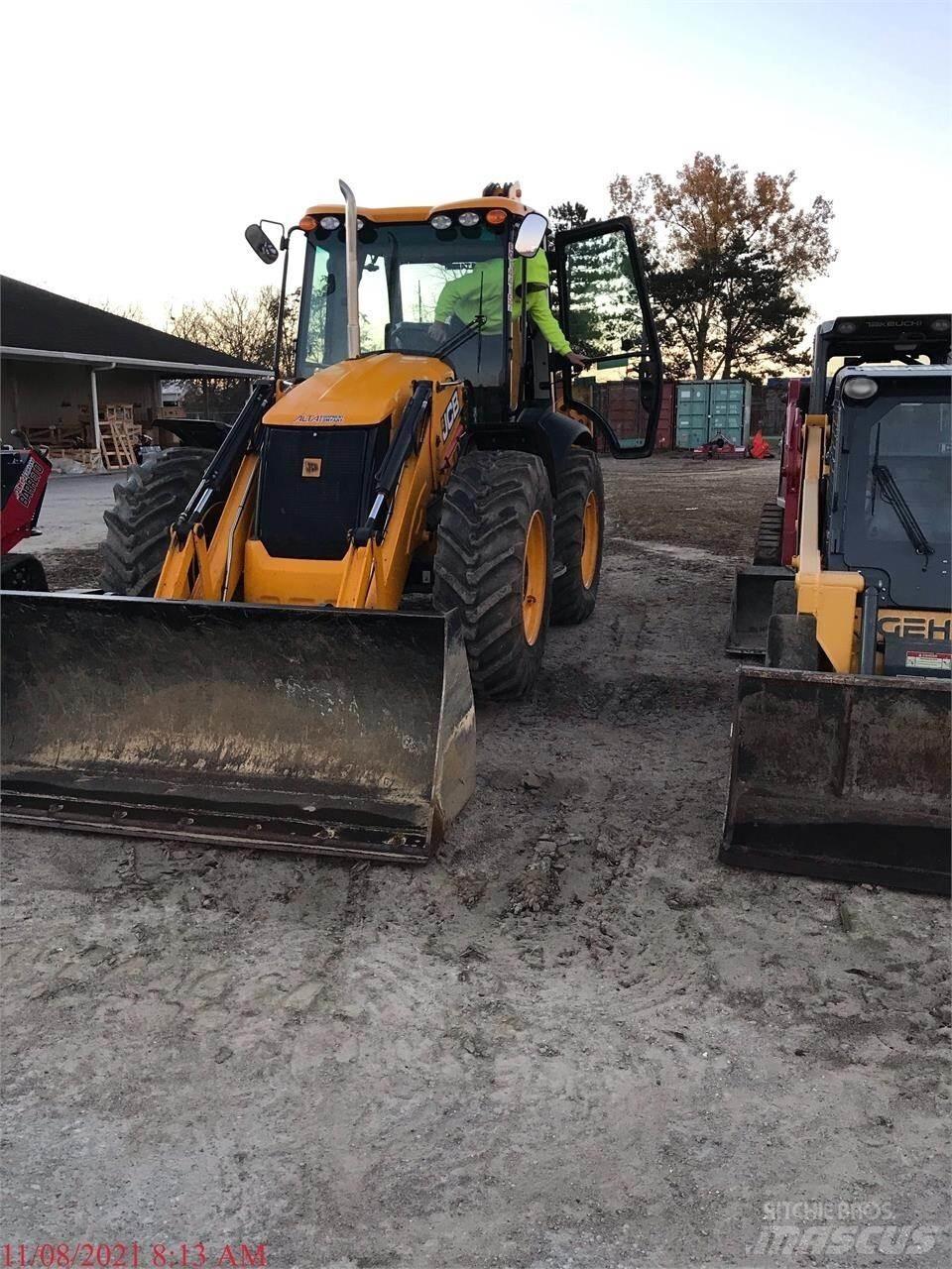 JCB 4CX لوادر ذات جرافات عكسية