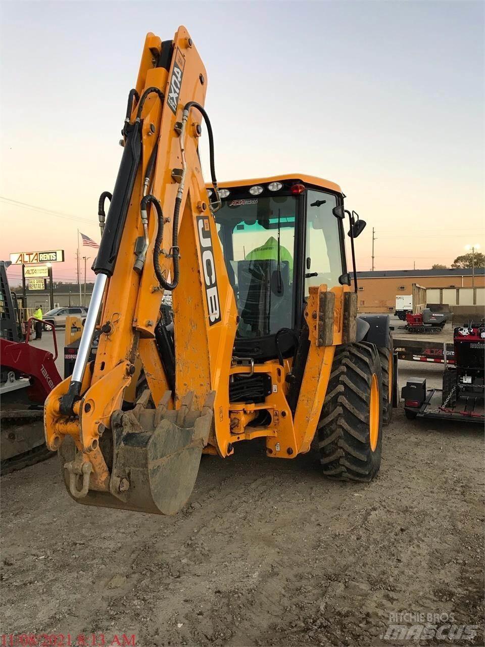 JCB 4CX لوادر ذات جرافات عكسية