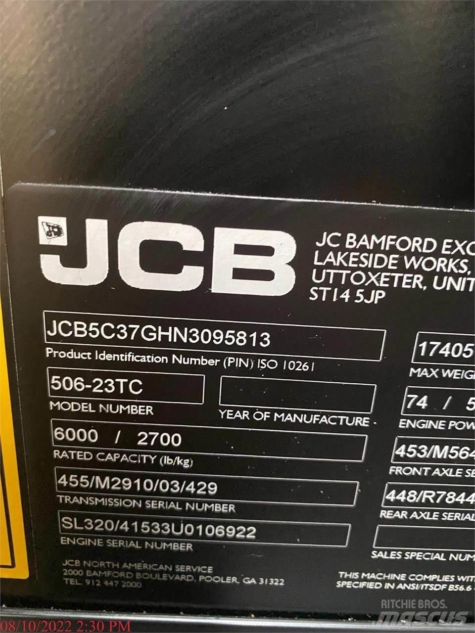JCB 506-23TC مناولات متداخلة