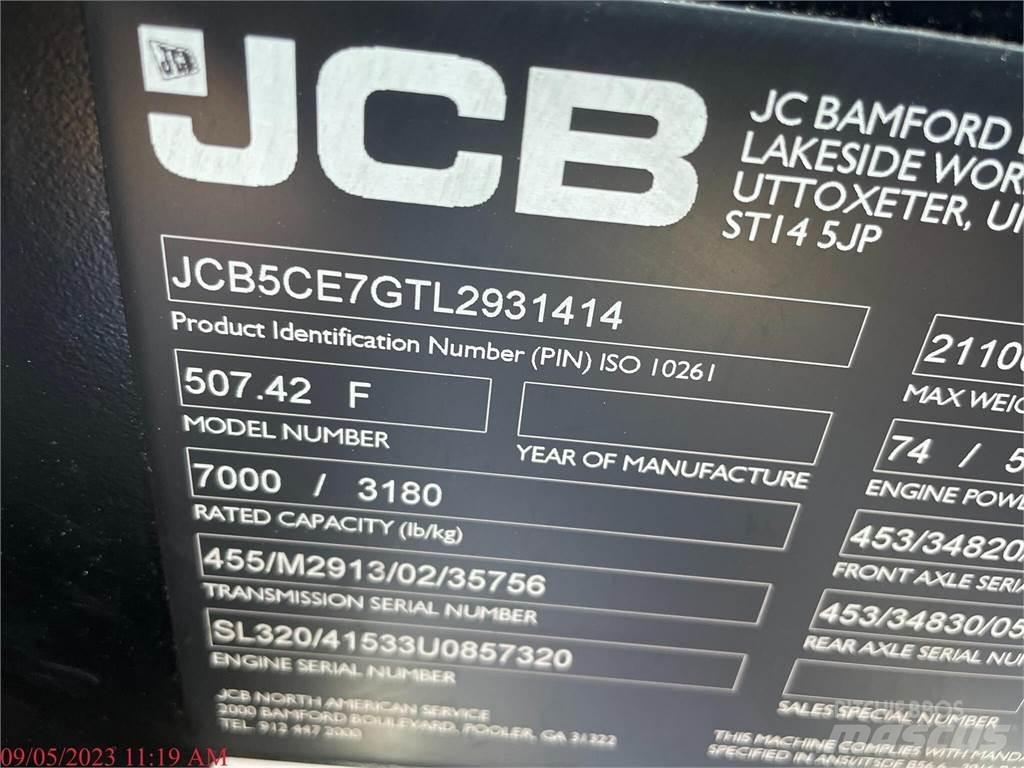JCB 507-42 مناولات متداخلة