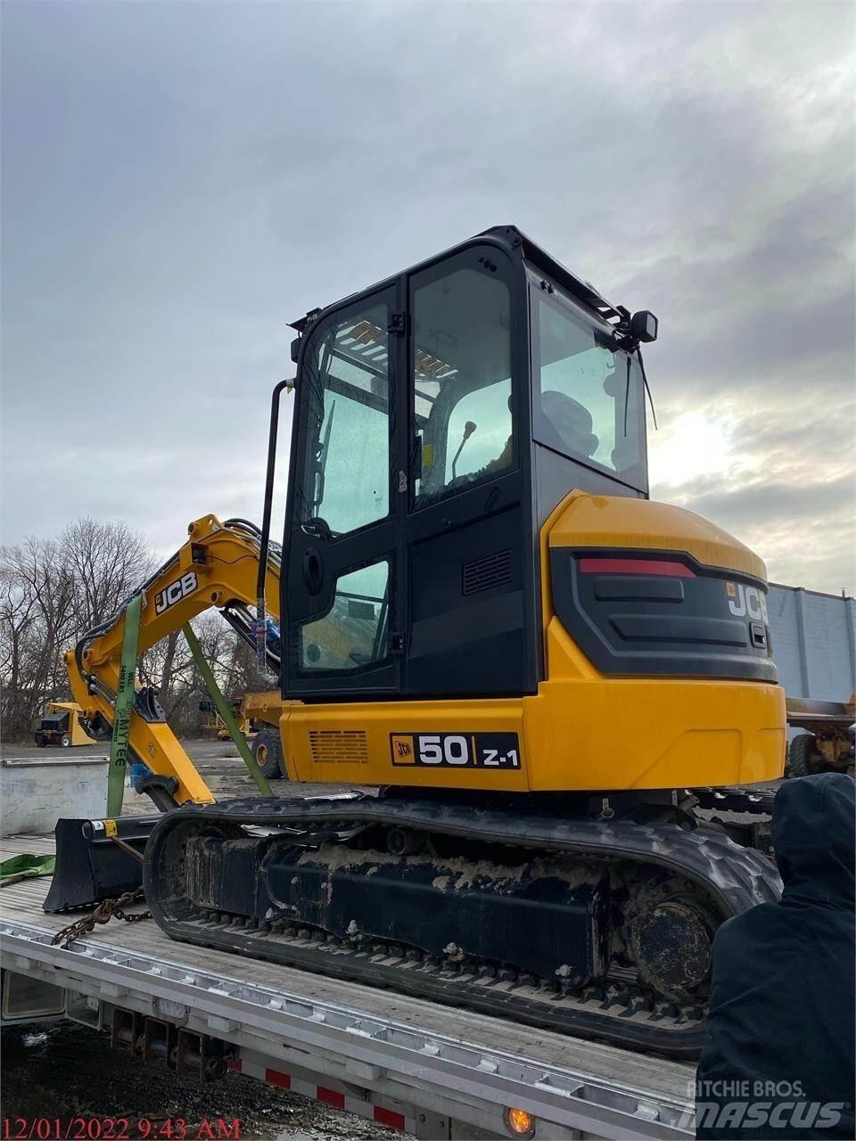 JCB 50Z-1 حفارات صغيرة أقل من 7 طن (حفارات صغيرة)