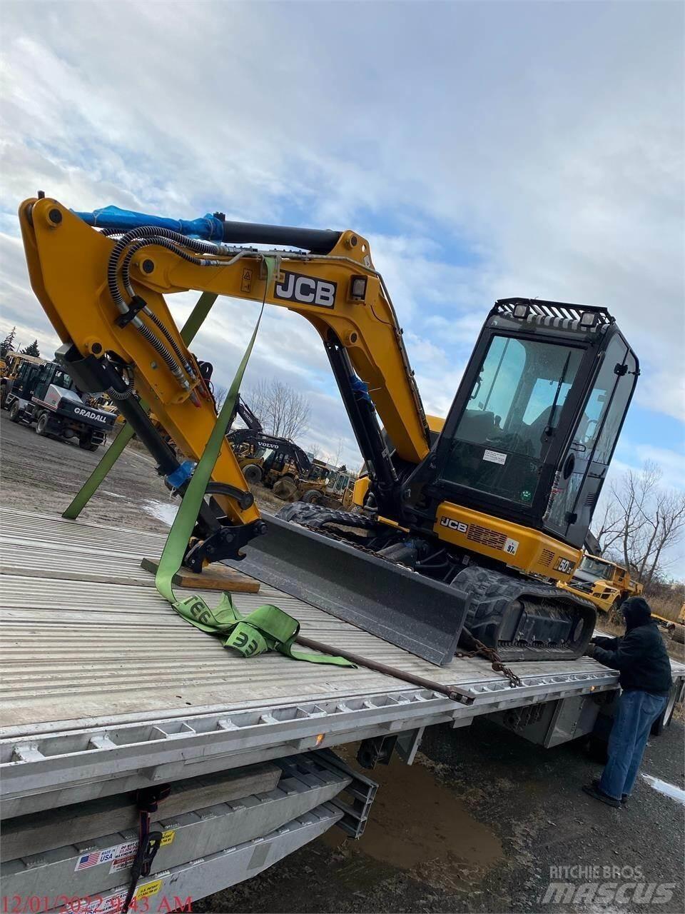 JCB 50Z-1 حفارات صغيرة أقل من 7 طن (حفارات صغيرة)