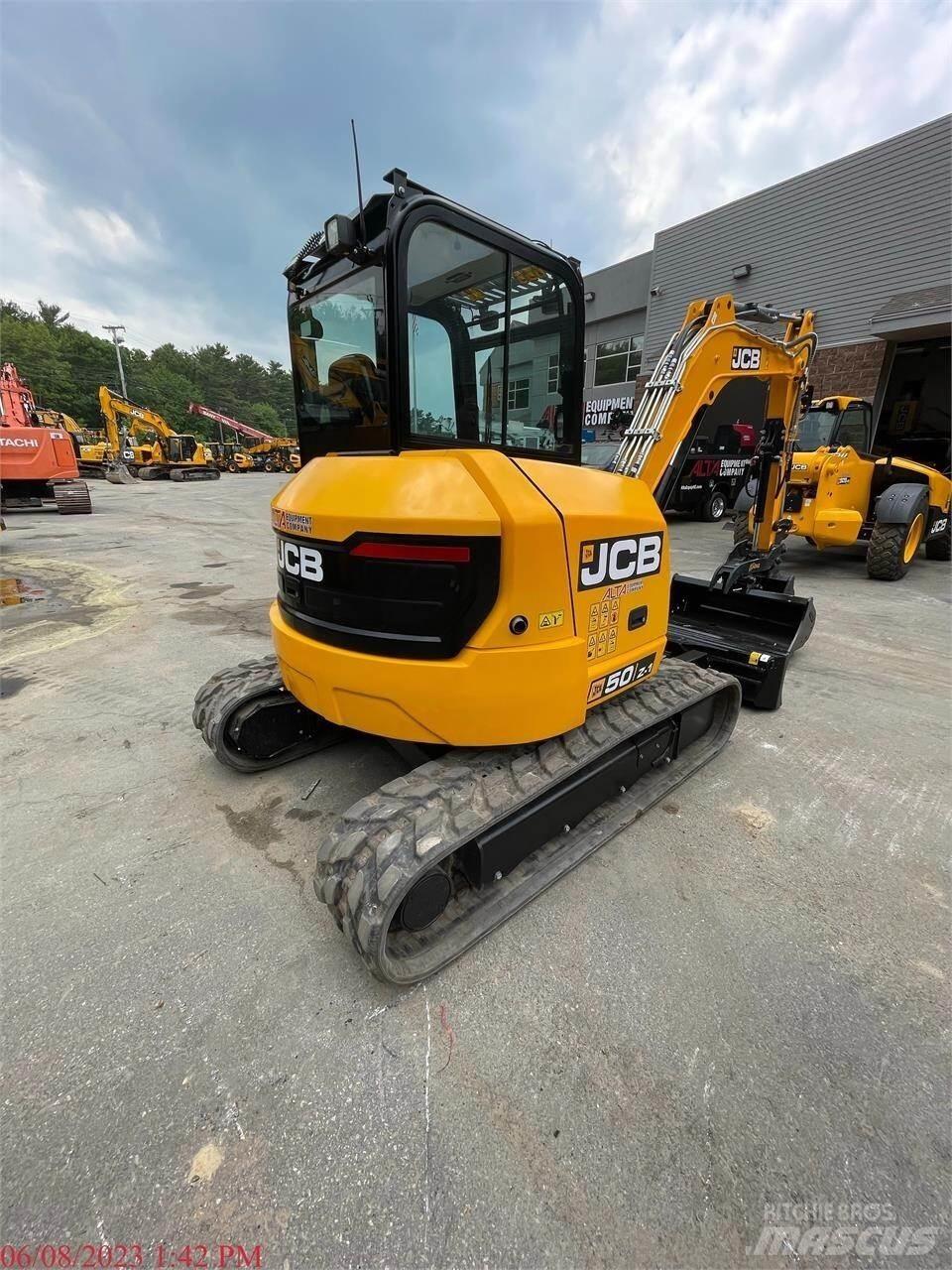 JCB 50Z-1 حفارات صغيرة أقل من 7 طن (حفارات صغيرة)