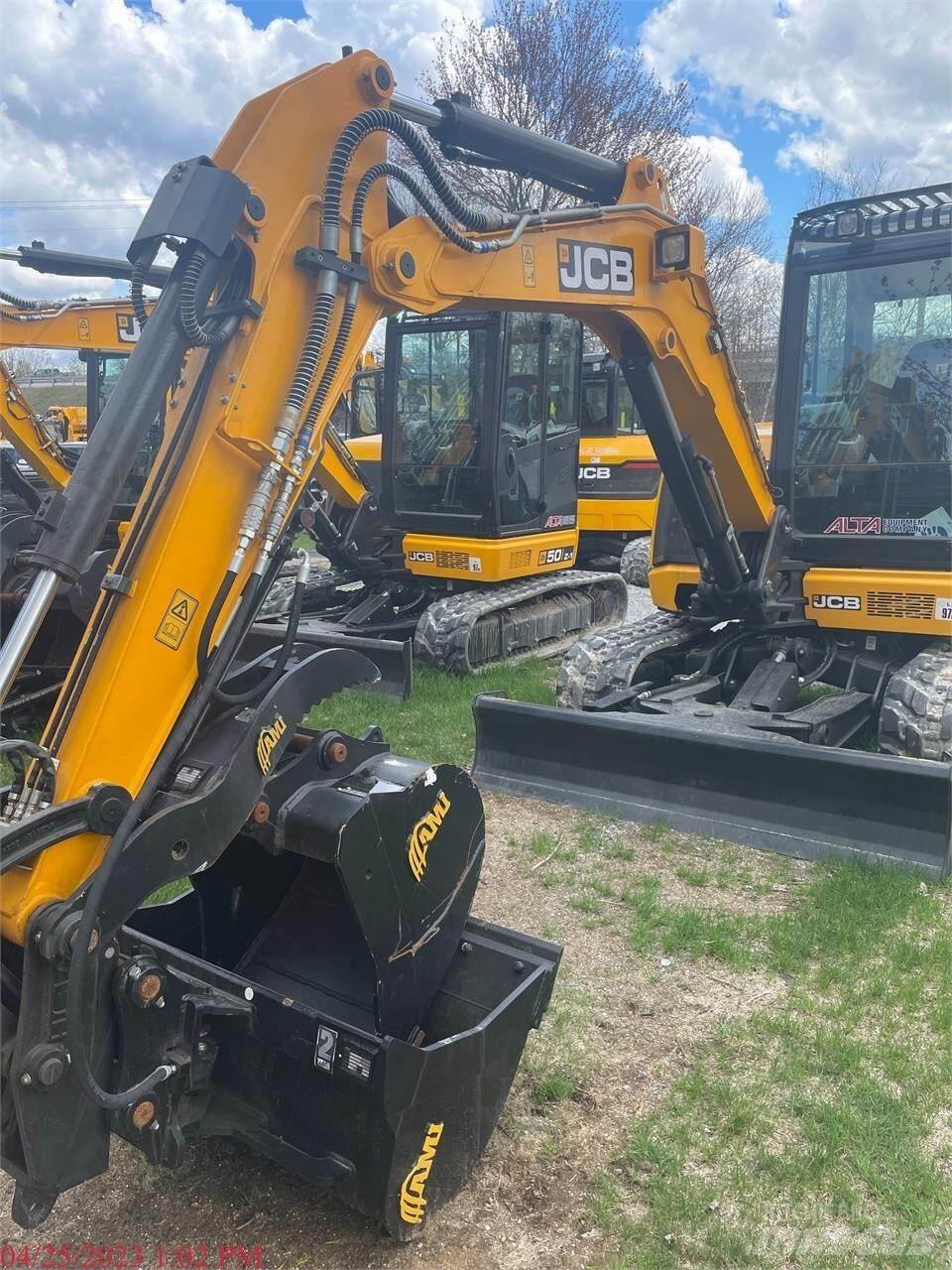 JCB 50Z-1 حفارات صغيرة أقل من 7 طن (حفارات صغيرة)