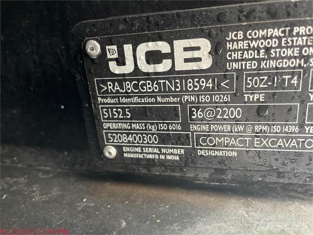 JCB 50Z-1 حفارات صغيرة أقل من 7 طن (حفارات صغيرة)