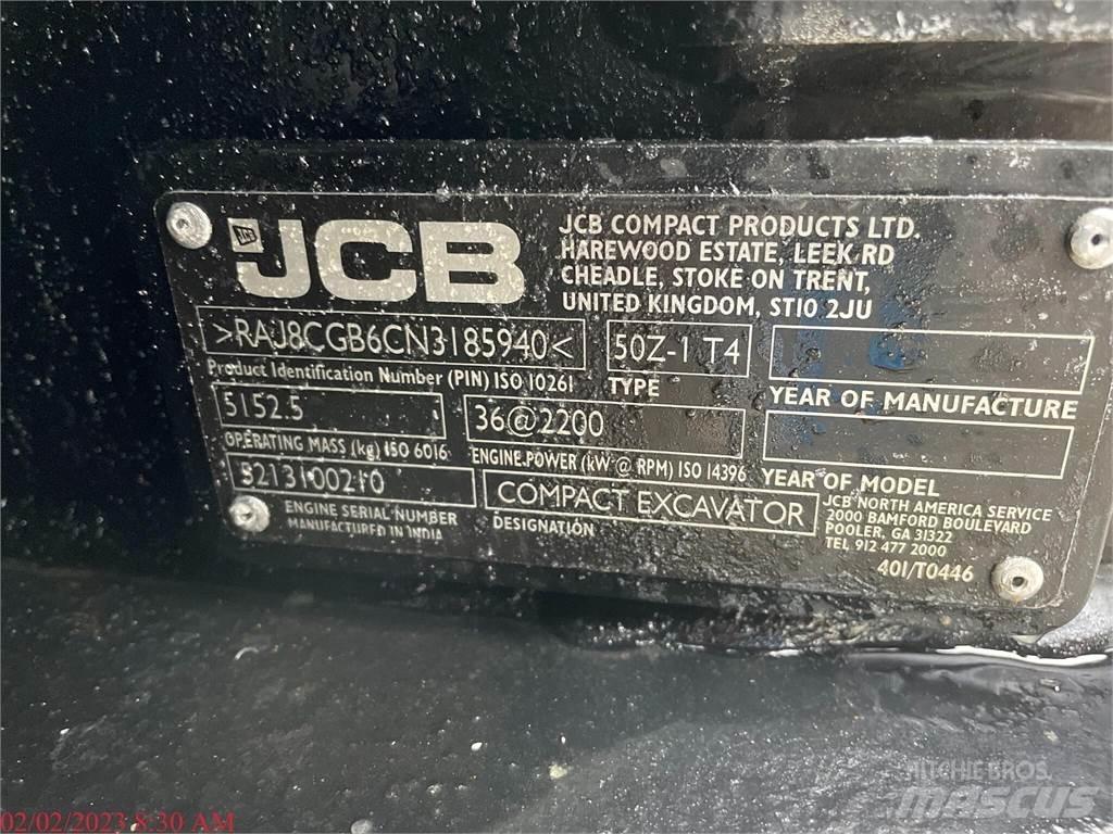 JCB 50Z-1 حفارات صغيرة أقل من 7 طن (حفارات صغيرة)
