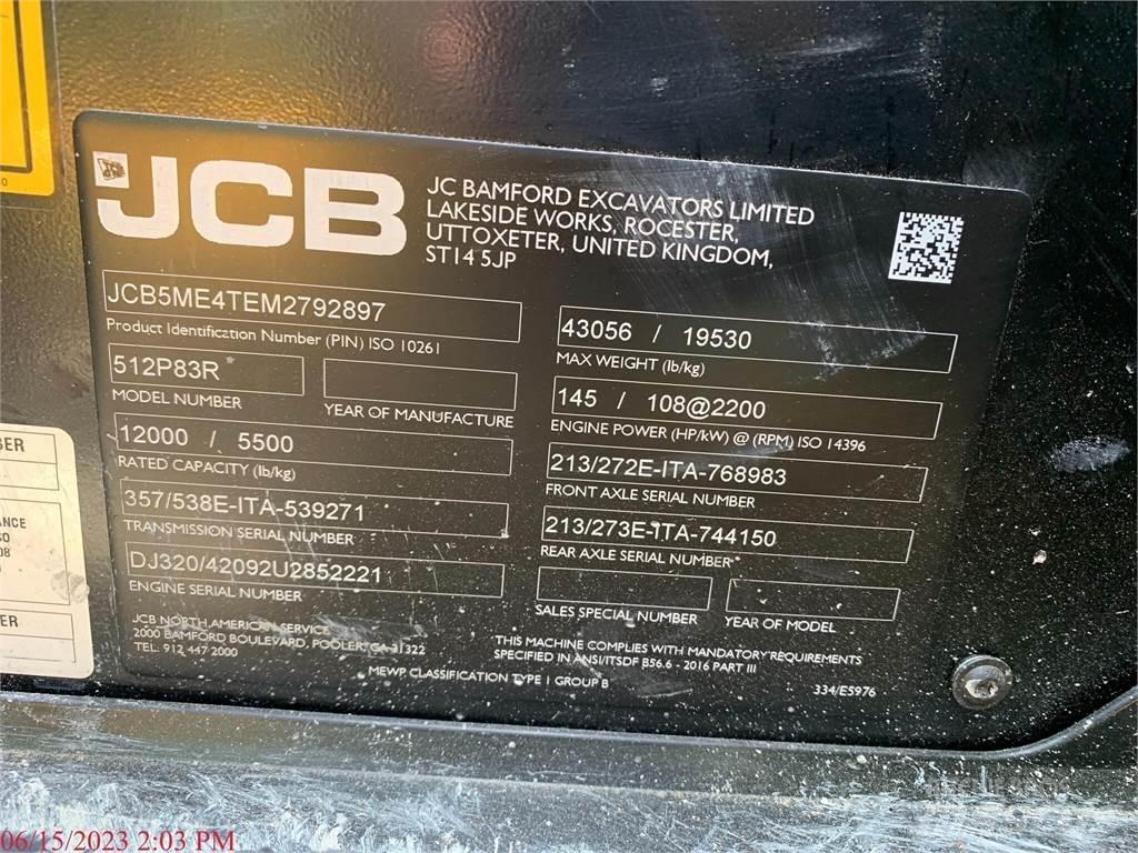 JCB 512-83R مناولات متداخلة