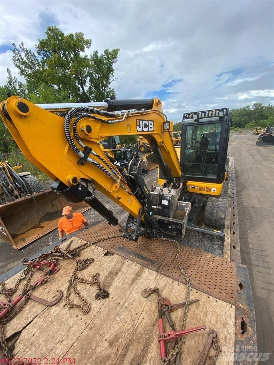 JCB 55Z-1 حفارات صغيرة أقل من 7 طن (حفارات صغيرة)