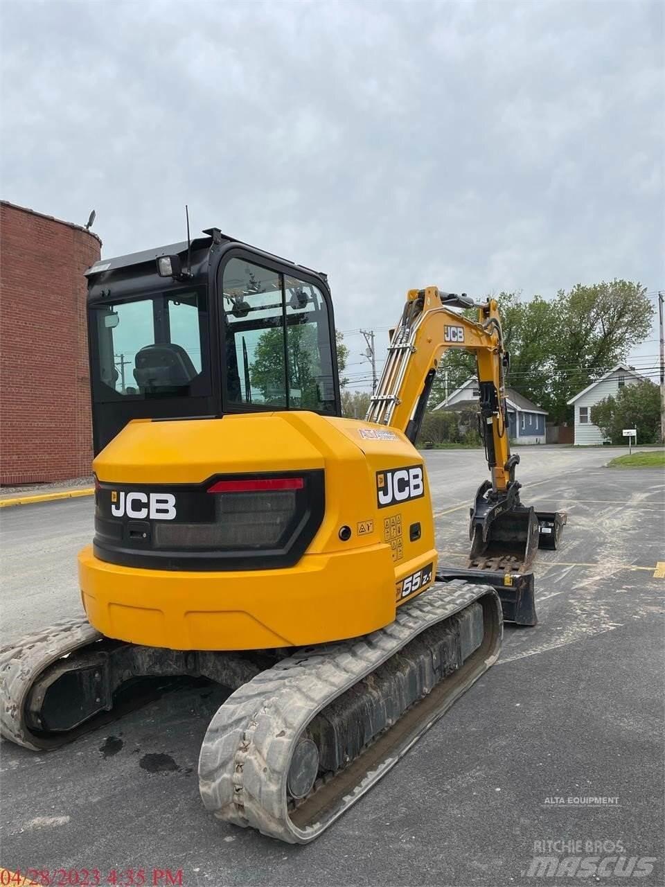 JCB 55Z-1 حفارات صغيرة أقل من 7 طن (حفارات صغيرة)