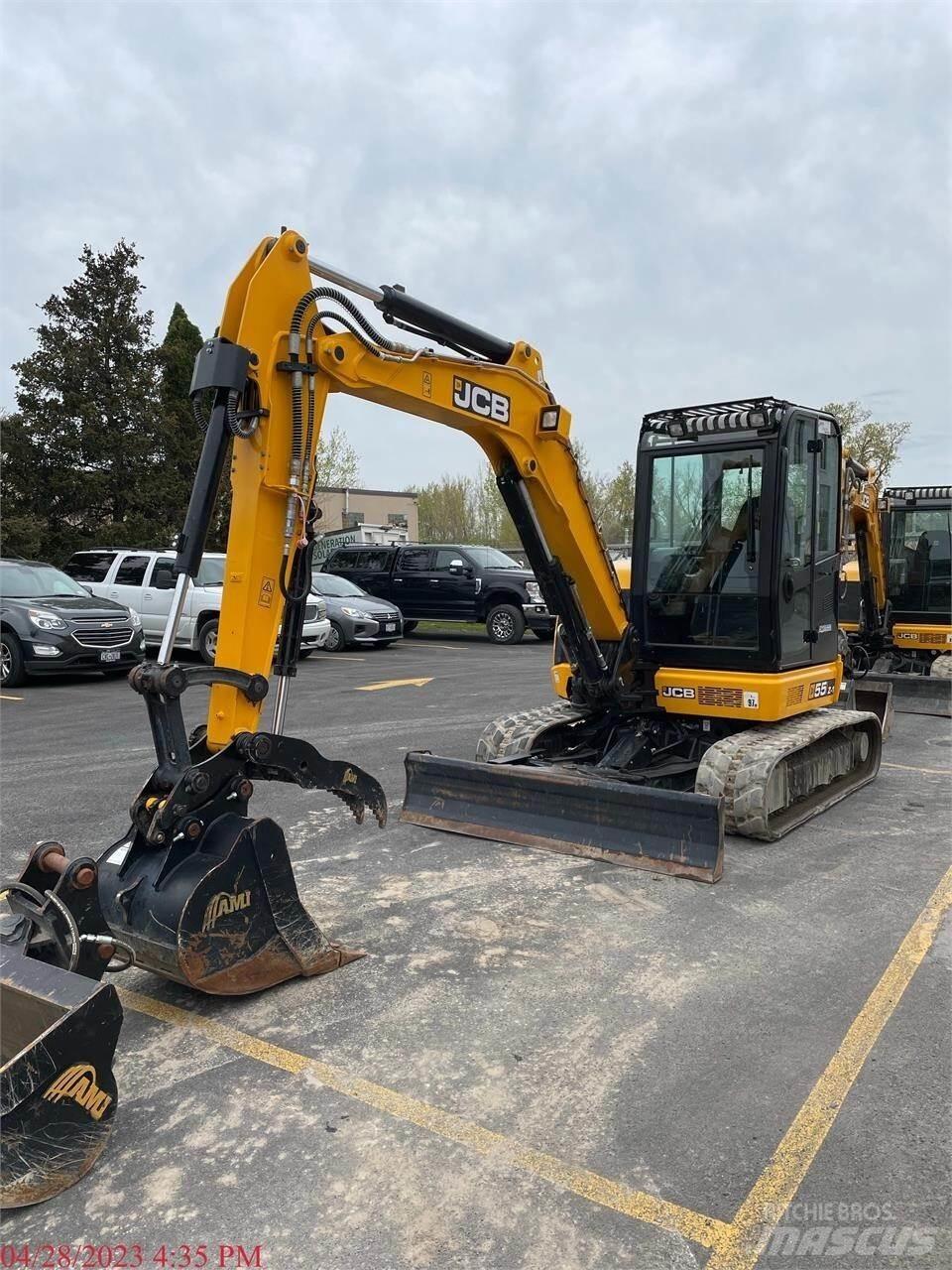 JCB 55Z-1 حفارات صغيرة أقل من 7 طن (حفارات صغيرة)