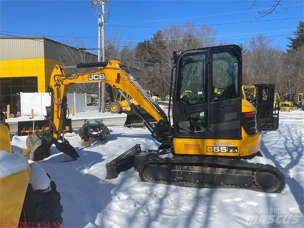 JCB 55Z-1 حفارات صغيرة أقل من 7 طن (حفارات صغيرة)