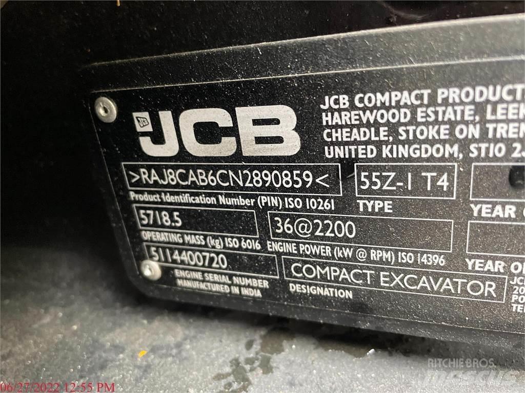 JCB 55Z-1 حفارات صغيرة أقل من 7 طن (حفارات صغيرة)