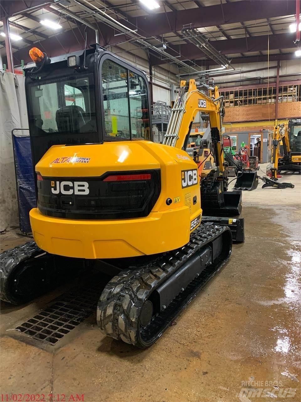 JCB 55Z-1 حفارات صغيرة أقل من 7 طن (حفارات صغيرة)