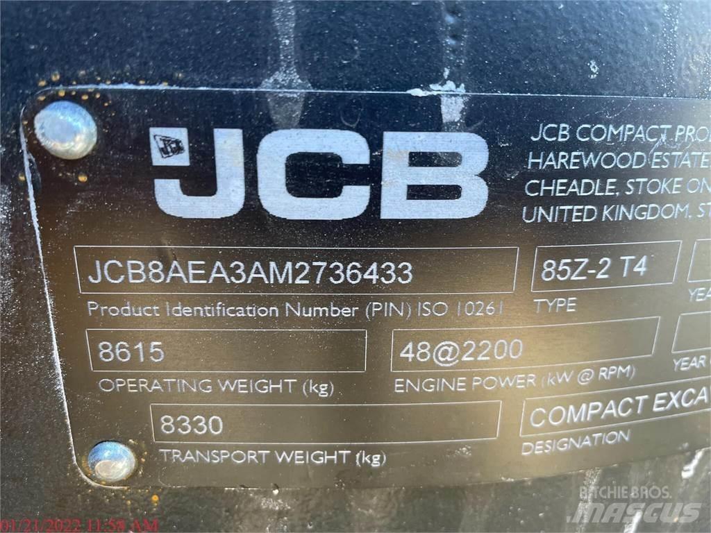 JCB 85Z-2 حفارات زحافة