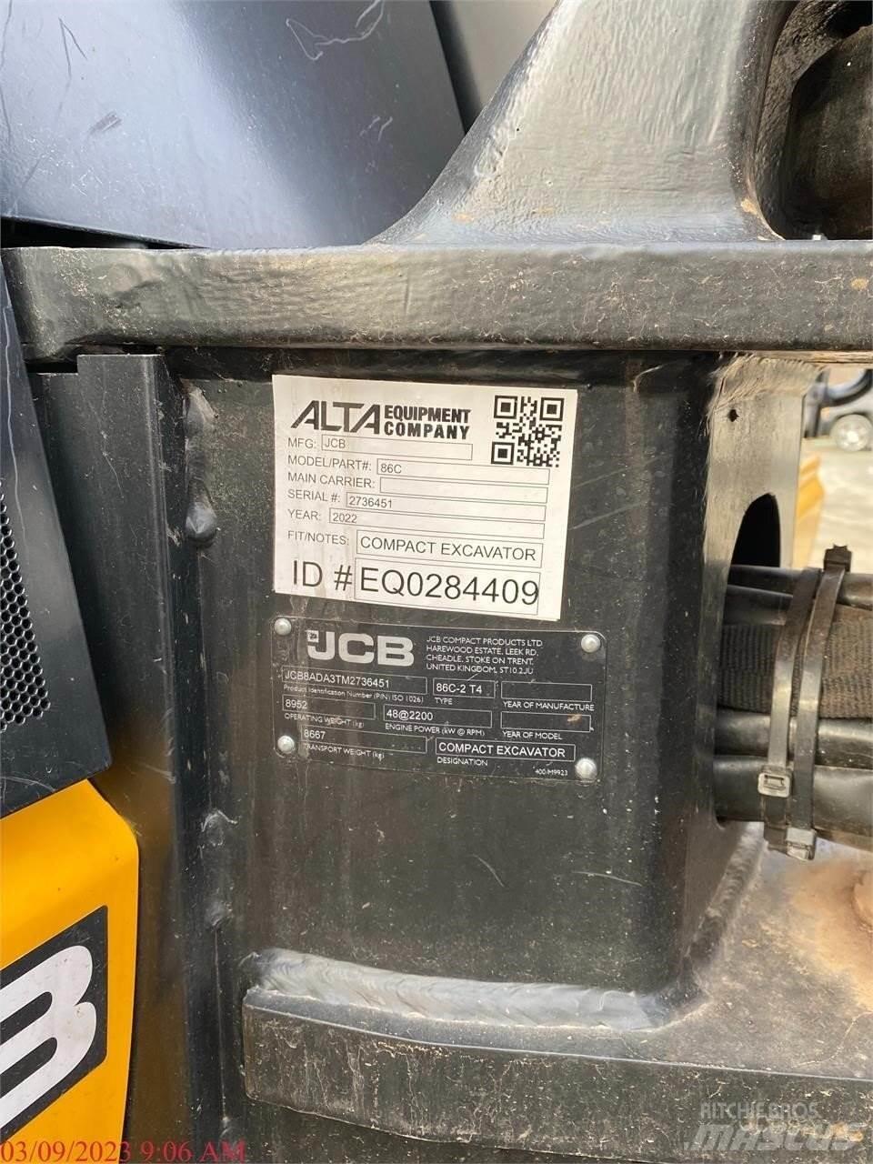 JCB 86C-2 حفارات زحافة