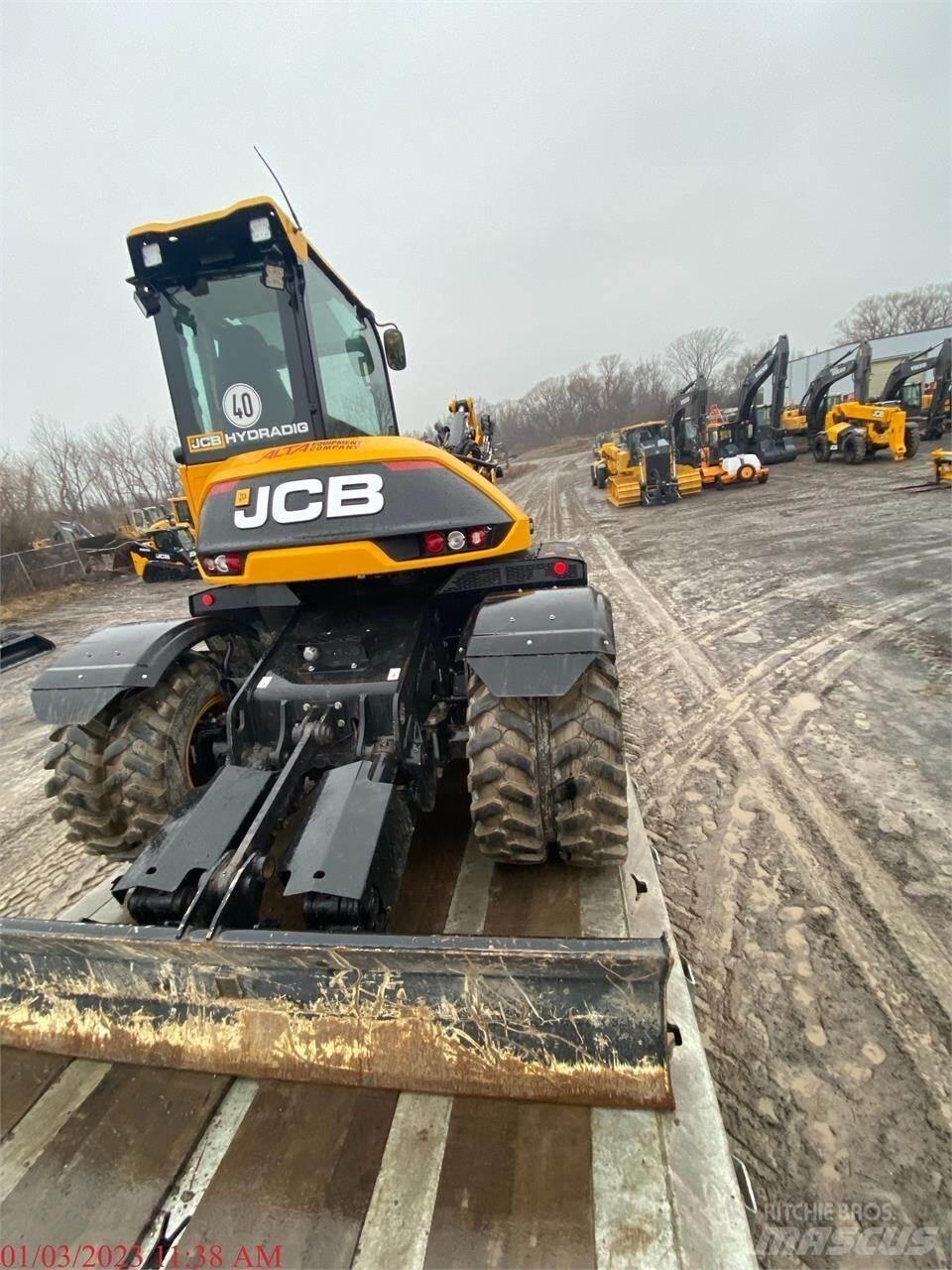 JCB HD110W حفارات بعجل