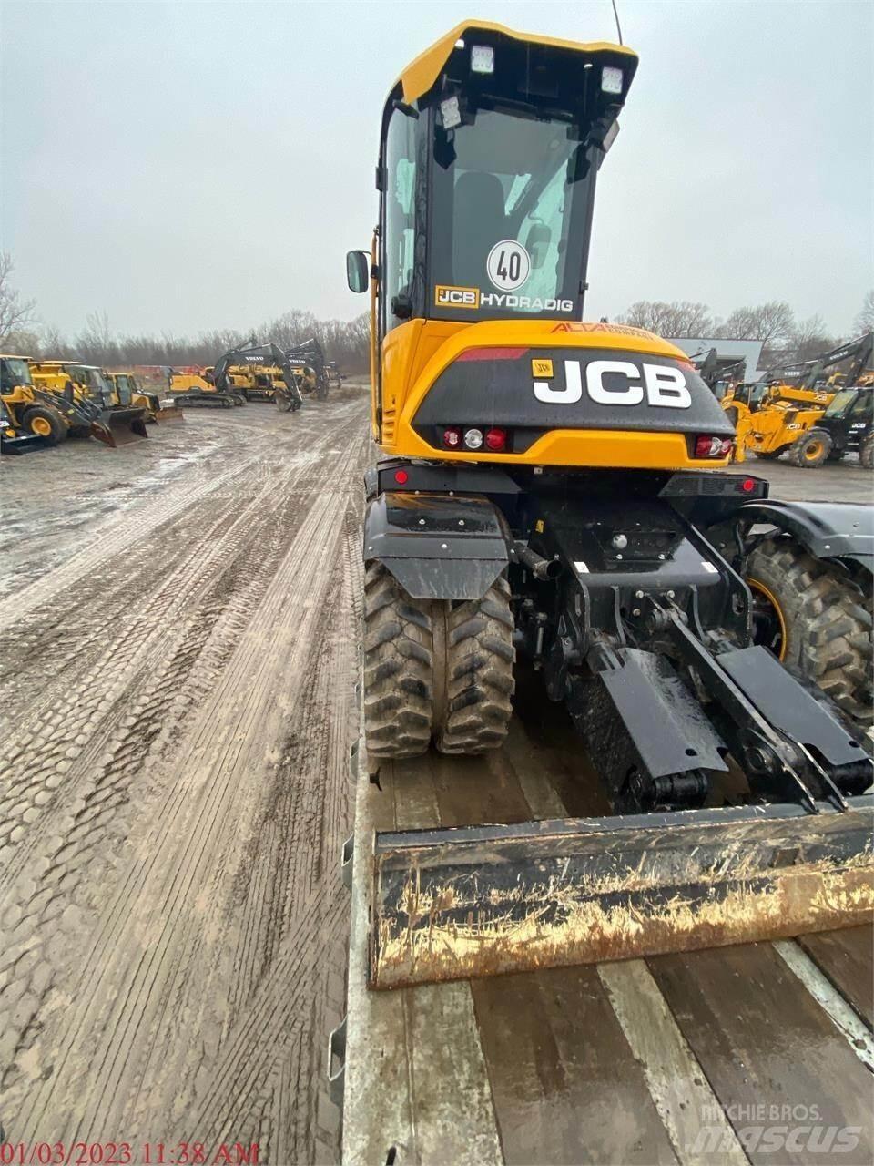 JCB HD110W حفارات بعجل