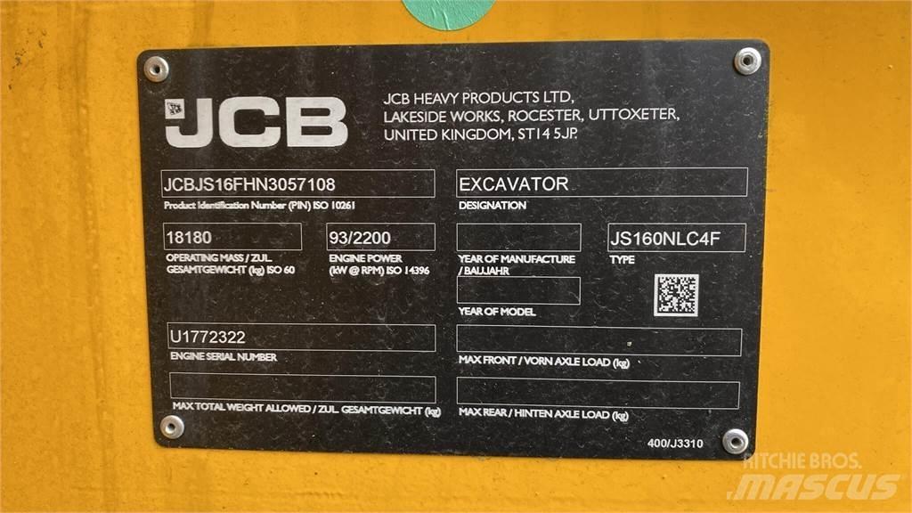 JCB JS160 حفارات زحافة