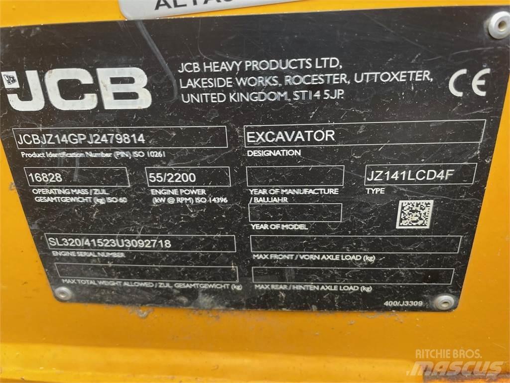 JCB JZ141 LC حفارات زحافة