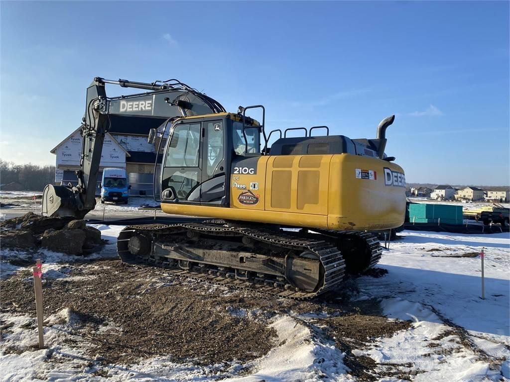 John Deere 210G LC حفارات زحافة