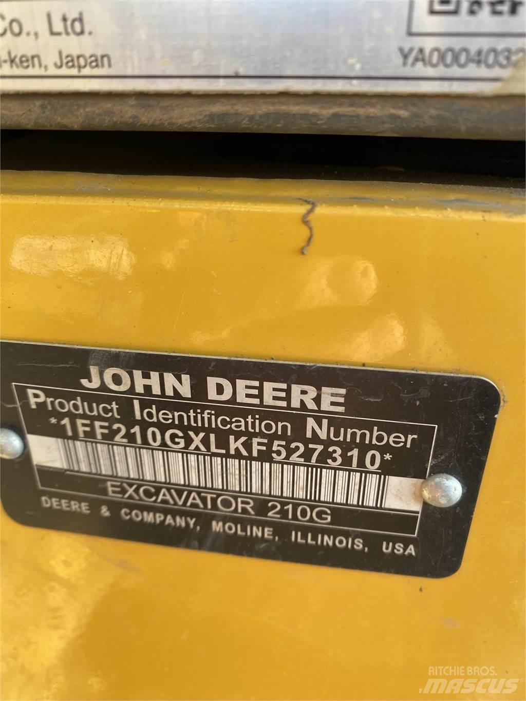 John Deere 210G LC حفارات زحافة