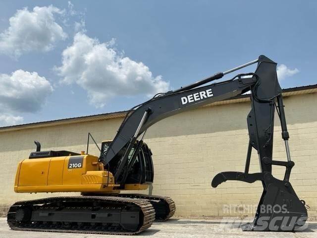 John Deere 210G LC حفارات زحافة