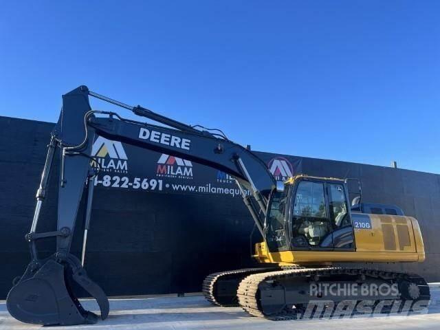 John Deere 210G LC حفارات زحافة