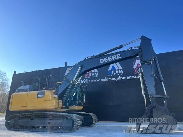 John Deere 210G LC حفارات زحافة