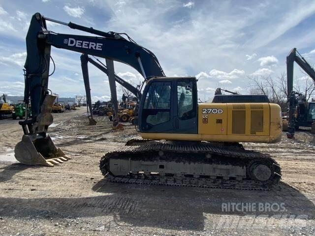 John Deere 270D LC حفارات زحافة
