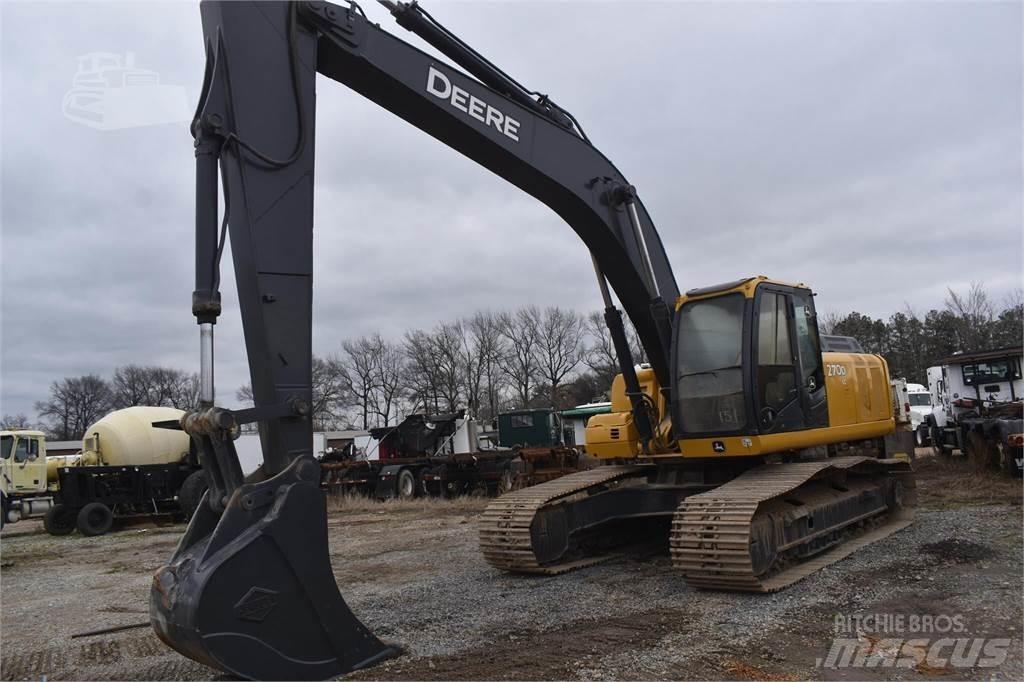 John Deere 270D LC حفارات زحافة