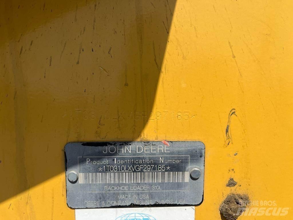 John Deere 310L لوادر ذات جرافات عكسية