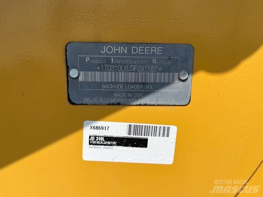 John Deere 310L لوادر ذات جرافات عكسية