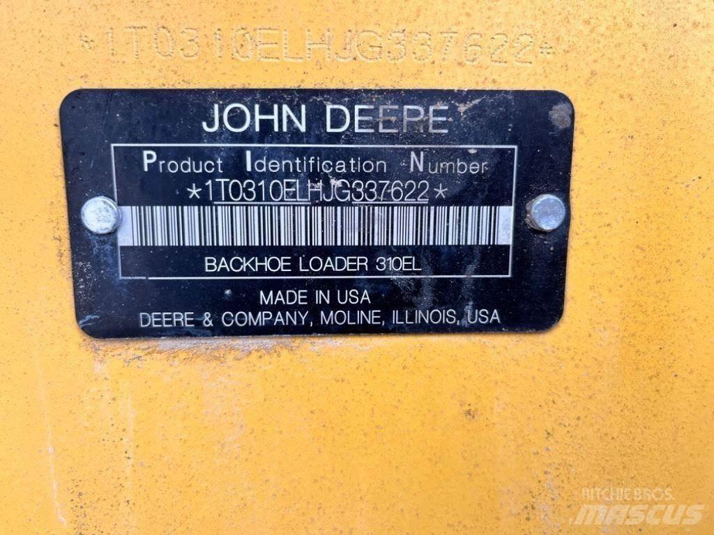 John Deere 310L EP لوادر ذات جرافات عكسية