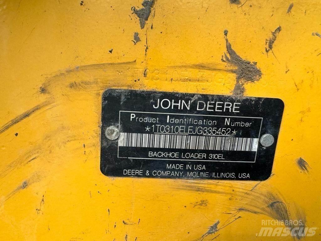 John Deere 310L EP لوادر ذات جرافات عكسية