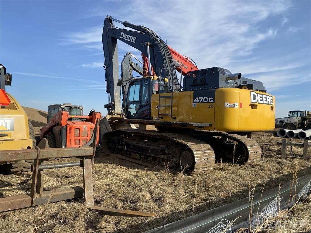John Deere 470G LC حفارات زحافة